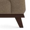 Granada Essential 1 Seater Fabric Sofa in Dune Colour