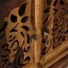 Jam  Sheesham Wood  Prayer Unit in Teak Finish