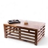 Erickson Sheesham Wood Coffee Table In Teak Finish
