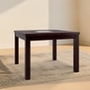 Brighton 4 Seater Dining Table In Mahogany Finish