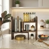 Helene Wooden Kitchen Countertop Organiser