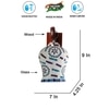 Devansh Solid Wood Electric Wall Light in Brown Colour with Multi Shade Count of 1 Light