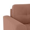 Verona Premium 1 Seater Fabric Sofa in Mocha Mouse Velvet Colour