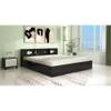 Kumiko Engineered Wood Queen  Size Bed With Box Storage (Wenge Finish)