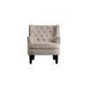 Brogen Accent Chair in Beige Colour