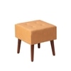 Axel Faux Leather Wooden bench for bedroom
