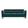 Lewis Sofa (Colour : Malibu, Cushion : Soft, Seater : 3+1+1)
