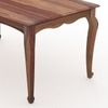 Samuel Solid Wood 6 Seater Dining Table in Urban Teak Finish