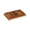 Cabello Free Standing Solid Wood Laptop Table in Natural Finish