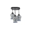 Kieran Multicolour Glass Cluster Hanging Light