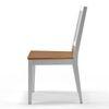 Diner Solid Wood Dining Chair Set Of 2 In Golden Oak Finish