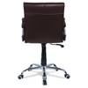Liieancoinn Mid Back Executive Chair in Brown Colour
