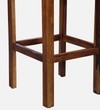 Lifty  Sheesham Wood Bar Table Set in Provincial Teak Finish With 2 Chairs