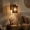 Ventus Brown Solid Wood Wall Lights