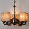 Devansh Black Wall Mounted Lamp With Off-White Cotton Shade