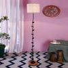 Ferlin Multicolour Cotton Shade Floor Lamp