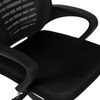 Diicea Mid Back Ergonomic Chair in Black Colour