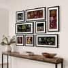 The Castle Decor Traditional Warli Art Wall Painting Set of 8 Design 2