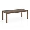 Atlas Solid Wood 8 Seater Storage Dining Table In Danish Walnut Finish