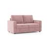 Apollo 2 Seater Fabric Sofa in Desert Rose Colour