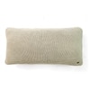 Transfer Knit Pale Whisper  And Natural Cushion Cover 12X20 Inches