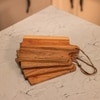 Ireka Home Earthstone Acacia Wood Serving Board Set – Set of 4