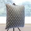 Dottie Knit Cushion Cover  Light Grey Natural 27.5X27.5  Inches