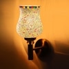 Devansh Metal Electric Wall Light in Gold Colour with Multi Shade Count of 1 Light