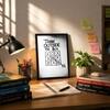 The Castle Decor Think Outside The Box Motivational Wall Art 8x12 Inch
