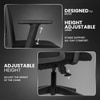 Kepler Brooks Crest MB Office Desk Chair in Black Colour