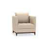 Florence Essential 1 Seater Fabric Sofa in Pearl Colour