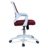 Xeanea Mid Back Ergonomic Chair in Maroon Colour