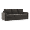 Apollo Compact Sofa Set (Colour : Smoke Grey, Cushion : Hard, Back Type : Regular, Seater : 3+1+1)