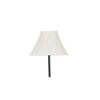 Tallulah Off-White Cotton shade with Iron floor lamp