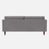 Tharoli Velvet 2 Seater Sofa in Grey Colour