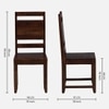 Ann 6 Seater Dining Set In Provincial Teak