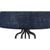 Diana Blue jute Shade Iron Table Lamp