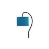 Turquoise Blue Jute Curvy Table Lamp with Iron base(SP44)