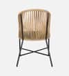 Terrace Comfort Chair In Black Finish