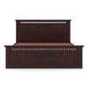 Fidora Solid Wood Queen Box Storge Bed In Mahogany Finish