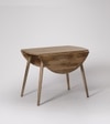 Rond Way Solid Wood 8 Seater Dining Table in Natural Finish