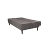 Palermo Click-Clack Sofa cum Bed in Grey Colour