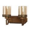 Eliante Modern Wall Lights Mild Steel & Glass Material Antique Gold & Champaign Finish