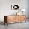Gabrielle TV unit in solid mango wood 160 cm
