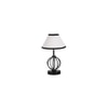 Annie Multicolor cotton Table lamp with Iron Base