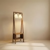 Francis Beige Jute Floor Lamp with Beige Jute Base