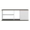 Riley Dual Tone TV Unit in White Finish