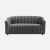 Camro Fabric Sofa (Grey)