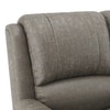 Lebowski Fabric Two Seater Recliner in Carbon Grey Colour