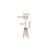Gwyneth White Cotton Shade Floor Lamp